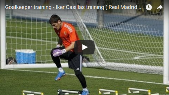 “Allenamento di Iker Casillas portiere del Real Madrid e della nazionale spagnola”