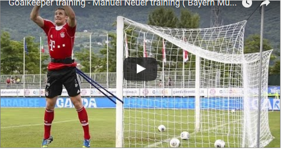 “Allenamento di Manuel Neuer portiere del Bayern Monaco e della nazionale tedesca”