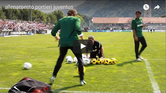 Allenamento Portieri della Juventus con Claudio Filippi